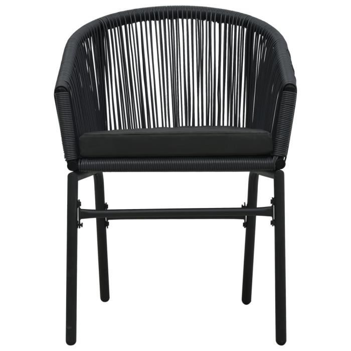 Chaise suspendue rotin jardin patio extérieur intérieur eté fourniture  siège noir l avec set coussins, couverture imperméable et cadre métallique  28560 - Conforama