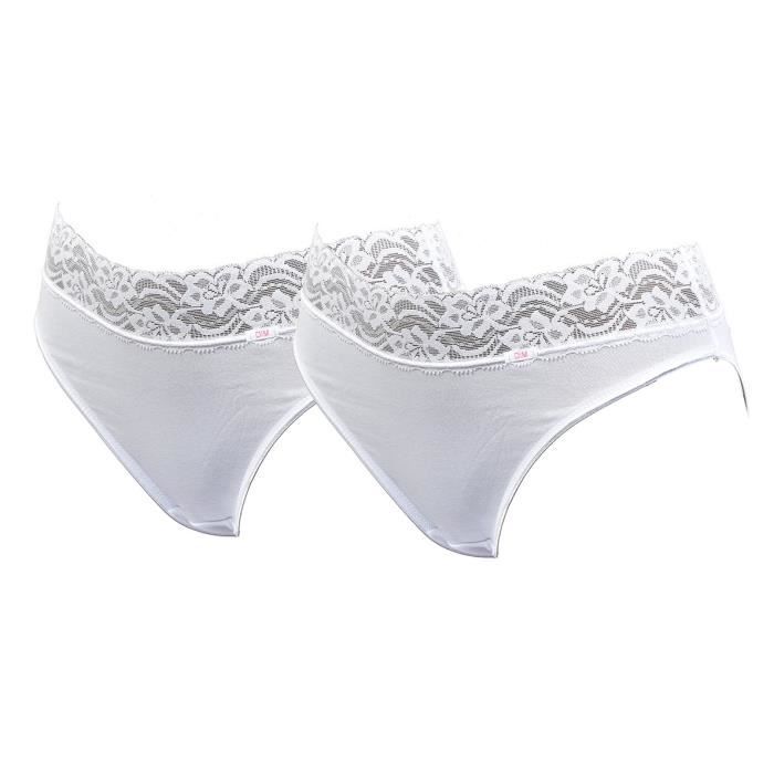 Culottes Femme DIM Confort Qualit sup rieure Pack de 2 Culottes