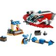 LEGO® 75384 Star Wars Le Crimson Firehawk, Jouet de Construction avec Speeder Bike et Minifigurines-3
