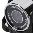 VBESTLIFE caméra 2 Caméra DV 1080P 16MP Écran rotatif TFT 2,7 pouces Caméra vidéo à zoom numérique 16x avec câble USB (Noir)-3