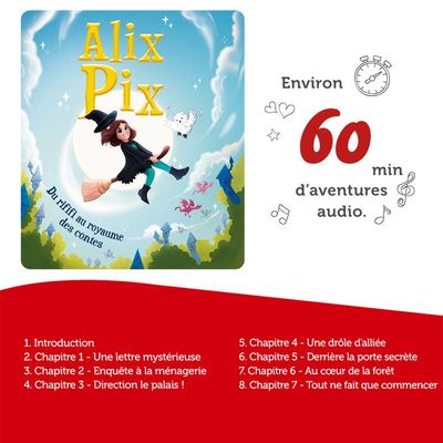 Clementoni Il Était Une Fois – Conteur Interactif 64 Histoires à Créer + Écouteurs – Idée Cadeau Enfant 3-6 Ans