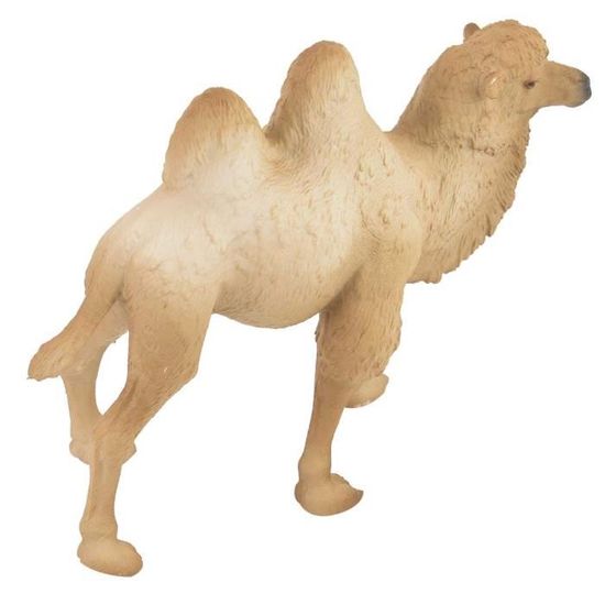 Dilwe Jouet modèle animal Miniature blanc chameau Figurine ...