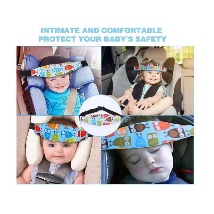 Holder Pour Enfants, Bandeau Voiture Pour Enfant, Réglable Band Pour Siège Auto Pour Tout-Petits