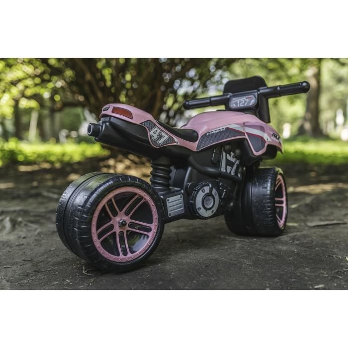 Porteur Moto Falk Racing Team Rose Cdiscount Jeux Jouets
