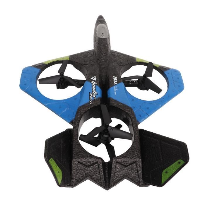 RiToEasysports – Planeur RC Avion Anti-collision Pour Adultes Et Enfants – EPP, Batterie 150mAh, Bleu