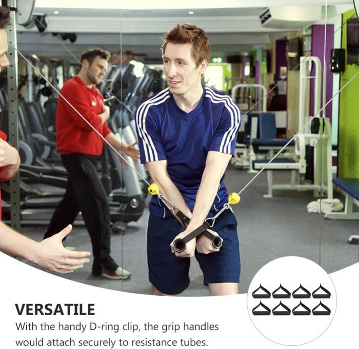 TD® Bande de Résistance Set, Bandes de Fitness Elastiques Kit avec Poignées Ancre de Porte & Sangles Pied pour Fitness Pilates Yoga - Sport