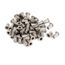 Lot de 50 Accroches en fer zingué Crochets pour supports en polystyrène ou oeuf