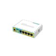 Mikrotik hEX PoE lite Routeur connecté Fast Ethernet Blanc-0