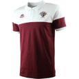 polo asics junior bordeaux
