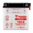 YUASA - Batterie Moto 12V Avec Entretien Sans Pack Acide Yb9-B / Yb9B-0