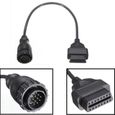Ywei 14-16Pin OBD2 Cable Adaptateur Diagnostic pour Mercedes Benz Sprinter-VW LT Van-0