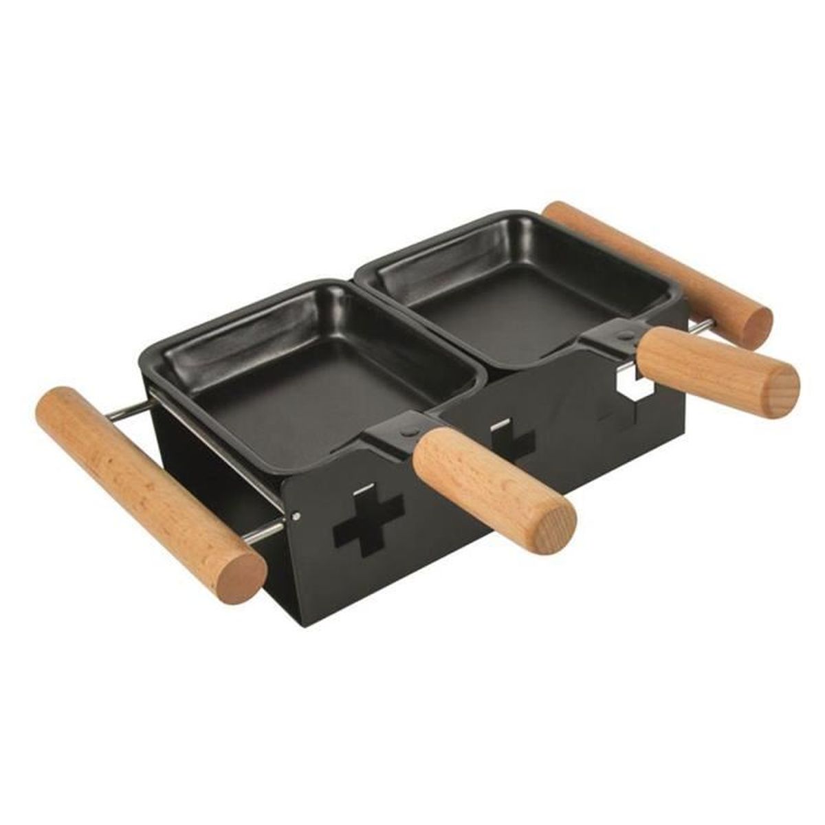 Acheter en ligne un mini set à raclette à bougie pour deux personnes