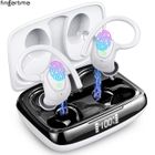 FINGERTIME Écouteurs sans fil Bluetooth 5.3 Casque de Sport Réduction du Bruit Oreillette Bluetooth avec 48H IPX7 étanches Basses Profondes