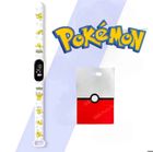 SEBTHOM Montre Bracelet Pokémon Pikachu LCD Tactile Blanche