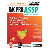 Nutrition / Alimentation, Services à l'usager, Ergonomie- Soins, Animation, Education à la santé 2de 1re Tle Bac Pro ASSP. Edition