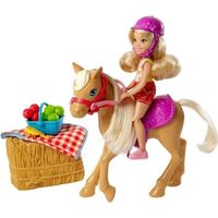 Barbie Sweet Orchard Farm - Poupée Chelsea et son poney
