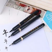 3 x stylos (taille L - M - S) souple magnifique ART dessin - Stylo Calligraphie plume bille crayon écriture -LON