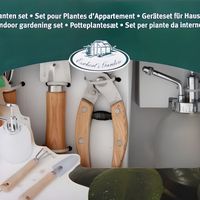 Jeu d'outils de jardinage Esschert Design GT47 - Vert - Pour plantes d'appartement