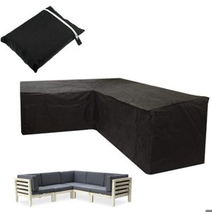Housse de canapé d'angle en forme de L pour meubles de jardin en forme de Lpour canapé de patio Housse de canapé d'angle en forme de L pour meubles de jardin en forme de Lpour canapé de patio