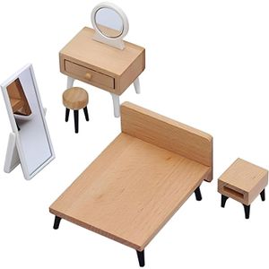 Cobee – Ensemble De 5 Miroirs Miniatures Pour Maison De Poupée – Échelle 1:12 – Or Et Argent – Accessoires De Meubles – Salon, Chambre, Salle De Bain