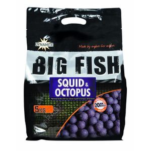 APPAT ANIMAUX Bouillettes Dynamite Baits Squid & Octopus – 5kg - violet - 15 mm