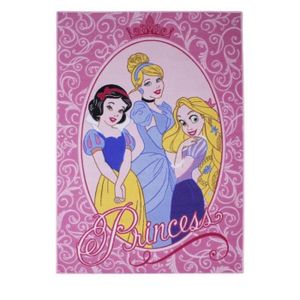 TAPIS Tapis enfant Princesse 133 x 95 cm Disney Glamour