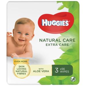 Huggies lingettes pour bébés Natural Extra Care - 3 x 4 x 56 (672) lingettes  - Pack de prestations61 - Cdiscount Puériculture & Eveil bébé
