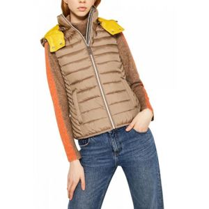 doudoune sans manche femme cintrée