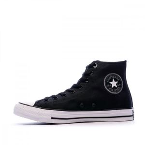 converse noir courte
