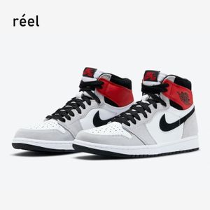 Jordan 1 light smoke grey femme - Cdiscount