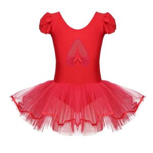 Iixpin Enfant Fille Tutu Danse Classique Ballet Justaucorps sans Manches  Leotard Gymnastique 4-12 Ans Bleu - Cdiscount Sport