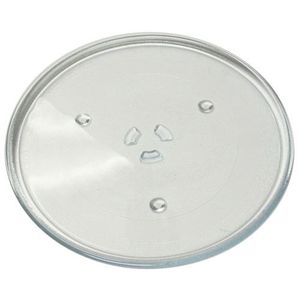 245 mm ABC Products Plateau tournant universel en verre pour four à micro-ondes avec 3 fixations 24,5 cm 245 mm ABC Products Plateau tournant universel en verre pour four à micro-ondes avec 3 fixations 24,5 cm