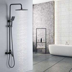 Douchette téléphone colonne de douche à base ronde colonne bain douche