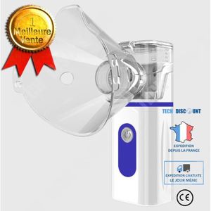 Inhalateur Nébuliseur Aérosol Portable Silencieux: Easy@Home Nébulisateur  Rechargeable Bébés Enfant Adulte Rechargée Via USB Nettoyage Automatique :  : Hygiène et Santé