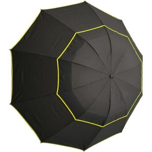 PARAPLUIE Parapluie de golf coupe-vent et imperméable diamètre 130 cm grand parapluie pliant double auvent pare-soleil 2-3 personnes et[Y2281]