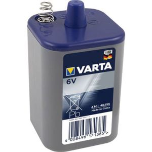 PILES Pile de lanterne Professional 430 au chlorure de zinc 4R25X 6V - VARTA - 430101111