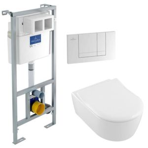 WC - TOILETTES Villeroy & Boch Pack WC Bâti support +  Cuvette su