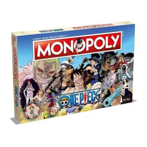 JEU SOCIÉTÉ - PLATEAU SHOT CASE - WINNING MOVES Monopoly One Piece - Ver