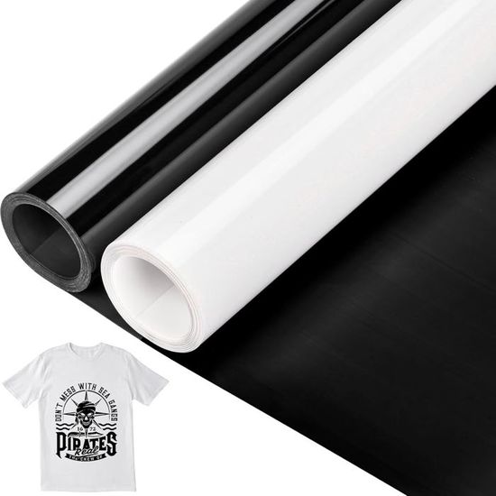 Asoway Flex Thermocollant pour Tissu, Vinyle Thermocollant de Chaleur