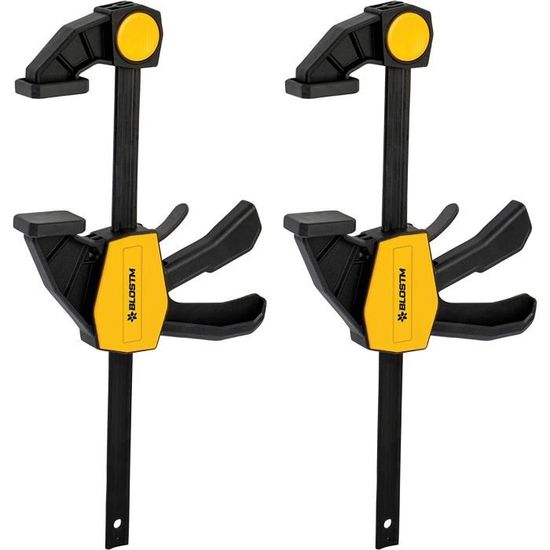 Mini Serre-Joints En C - Lot De 6 En Acier Inoxydable - Pour Menuiserie, Bricolage, Auto