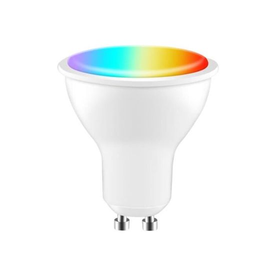 PACK 2 Ampoules spot connecté LED GU10 WIFI - 5W - RGBW