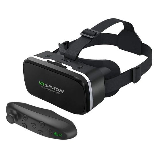 VR Casque VR 3D VR Lunettes pour jeu PC avec écran géant HD E3 4K 3840 *  2160 Casque de réalité virtuelle : : Électronique