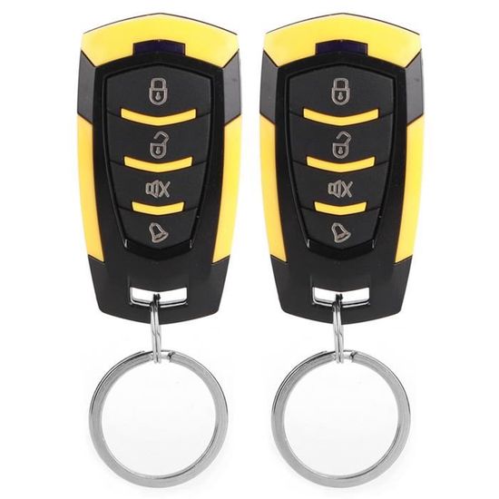 Kit Serrure Centrale Sans Clé Aramox – Télécommande 3 Boutons Universelle Pour Voiture + Alarme Intégrée