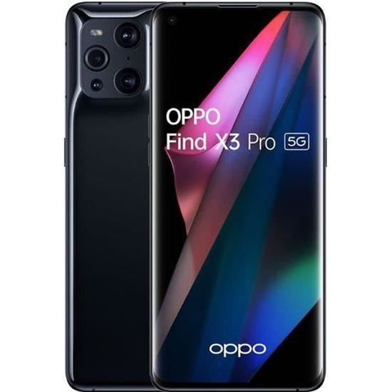 OPPO Find X3 Pro 5G 12+256Go Noir