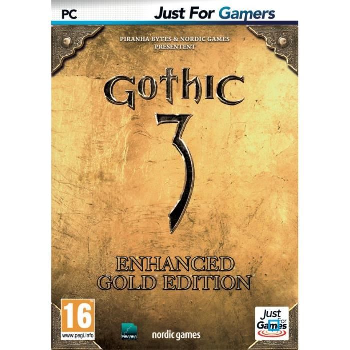 Just For Games Gothic 3 - Gold Enhanced Edition / Jeu PC