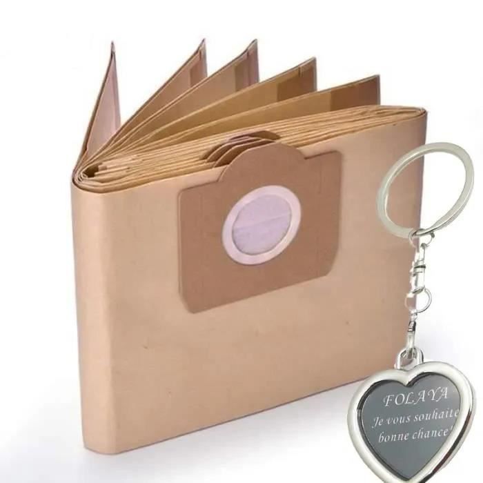 Kit de Sacs aspirateur: 25 sacs + 10 microfiltres pour les aspirateurs Miele (alternative à FJM HyClean 3D)