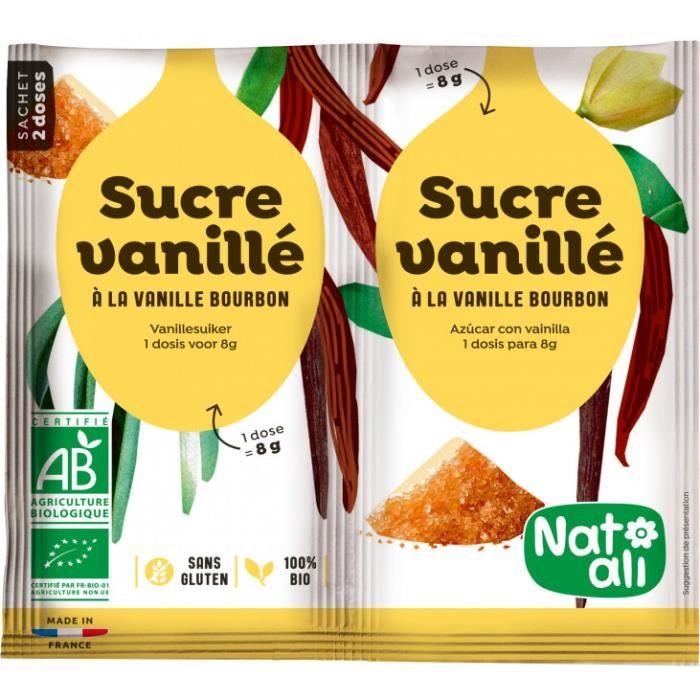 Sucre vanillé sachet 2x8gr