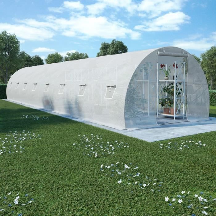 Décor🍓Bonne qualité - Serre de Jardin Serre à tomates- SERRE DE JARDINAGE Balcon Terrasse - Tunnel serre de jardin 36 m² 12003012