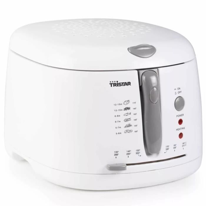 Tristar FRITEUSE ELECTRIQUE FR-6904 1600 W 2,5 L Blanc