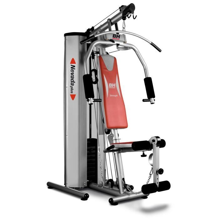 BH Fitness NEVADA PLUS G119XA multistation - charge de 100 Kg - plus de 15 exercices